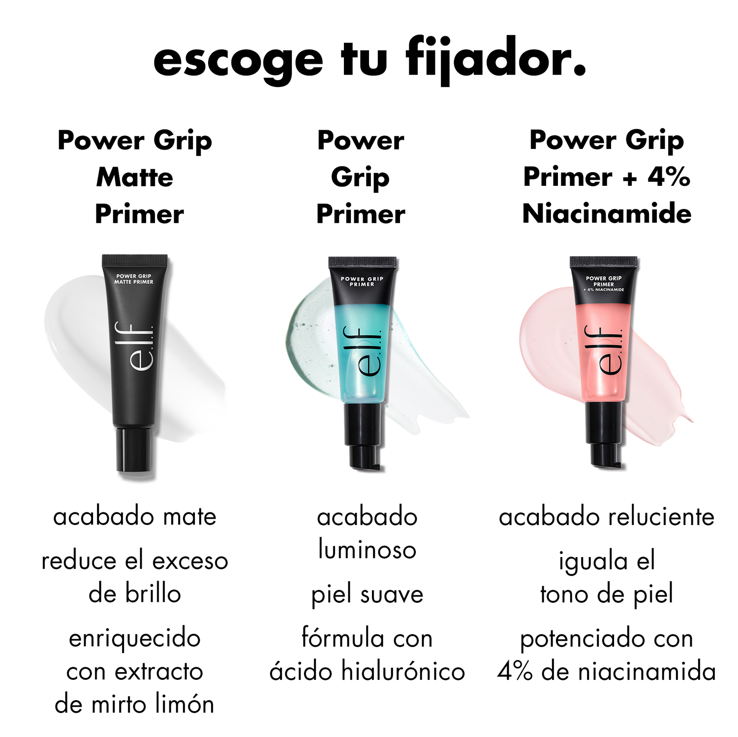 POWER GRIP MATTE PRIMER (PRIMER FIJADOR DE MAQUILLAJE)